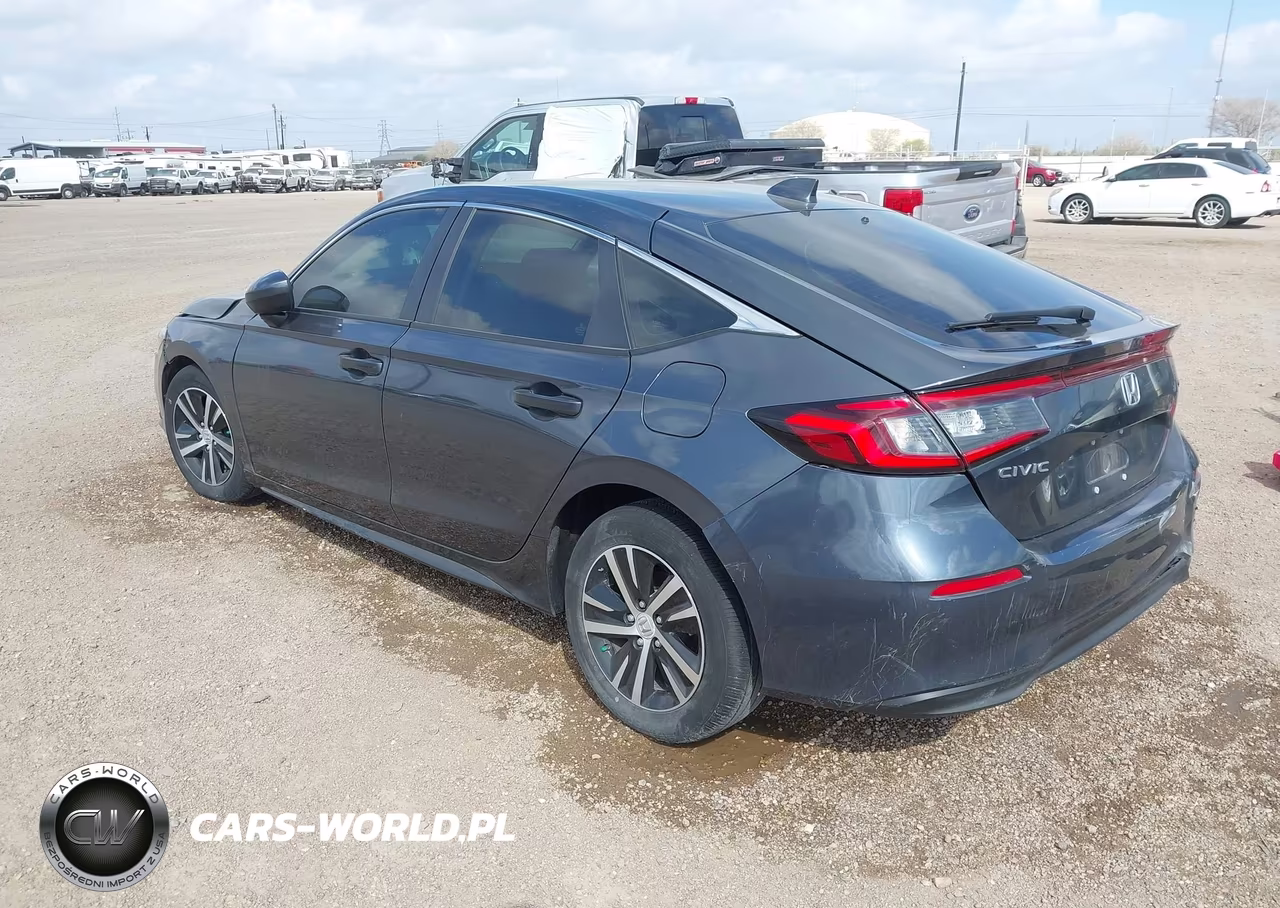 2024 Honda Civic Lx VIN:19XFL2H51RE035079 - 3