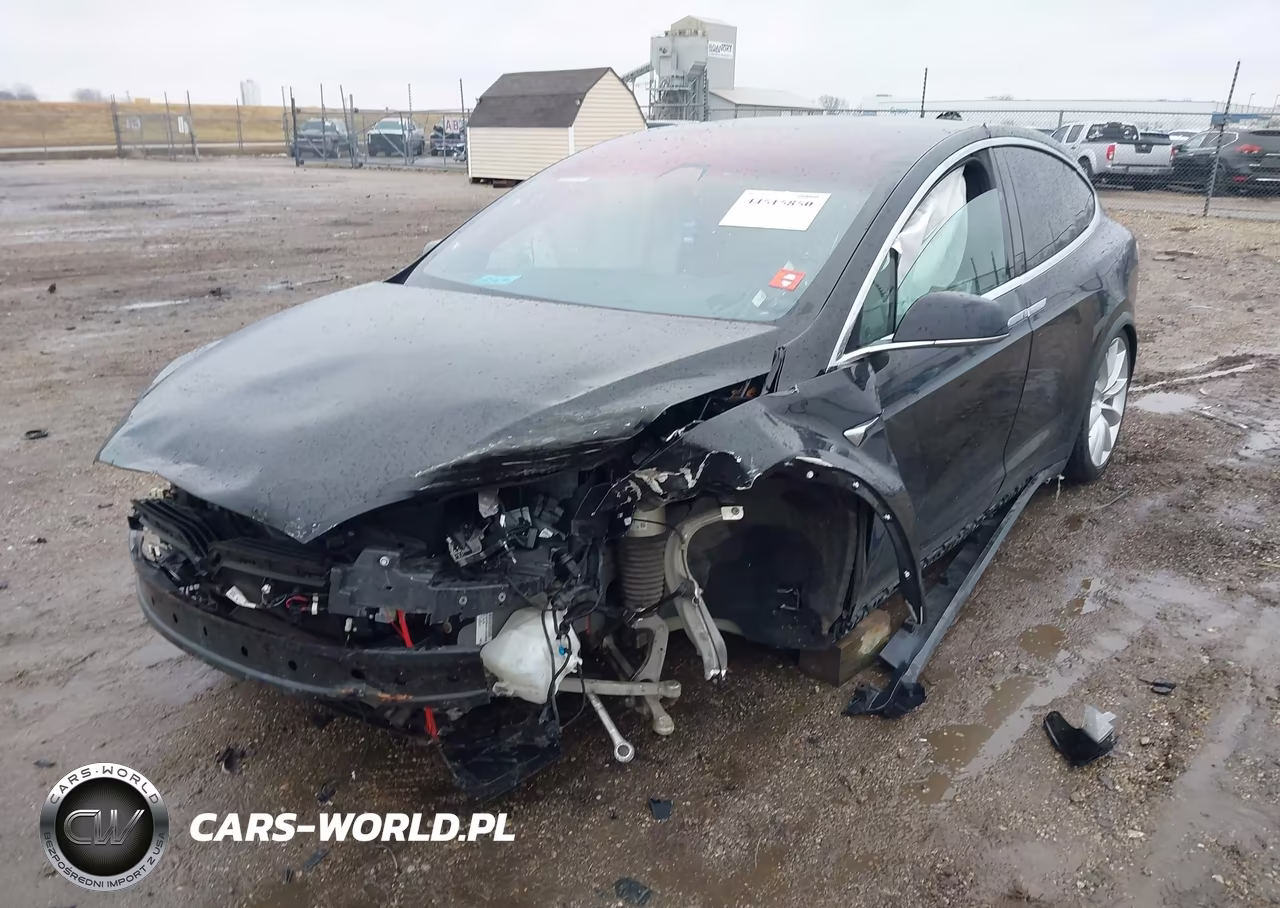 2017 Tesla Model X 100D-75D-90D VIN:5YJXCAE20HF055308 - 2