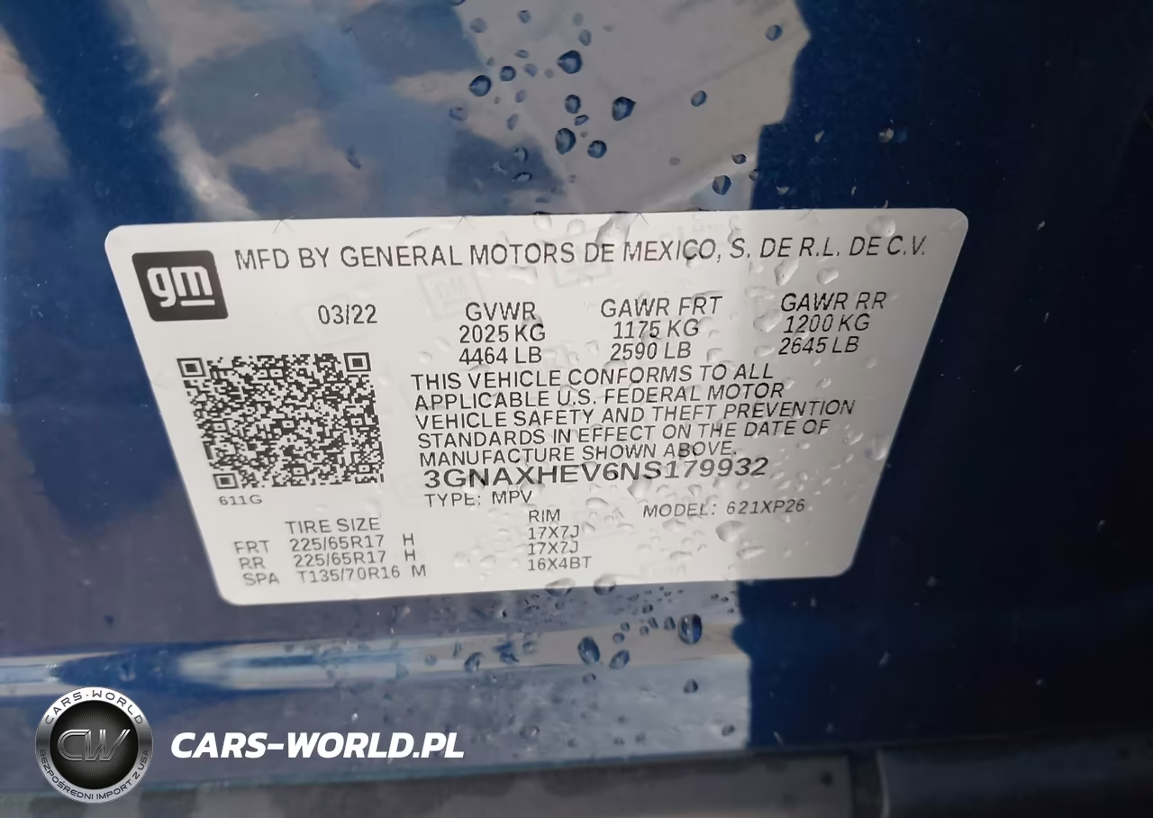 2022 Chevrolet Equinox Fwd Ls VIN:3GNAXHEV6NS179932 - 9