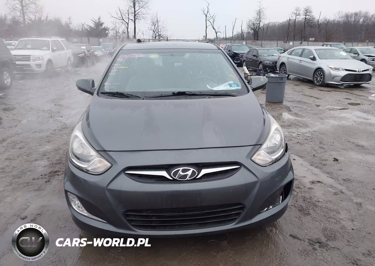 2012 Hyundai Accent Gls VIN:KMHCU4AE1CU239228 - 12