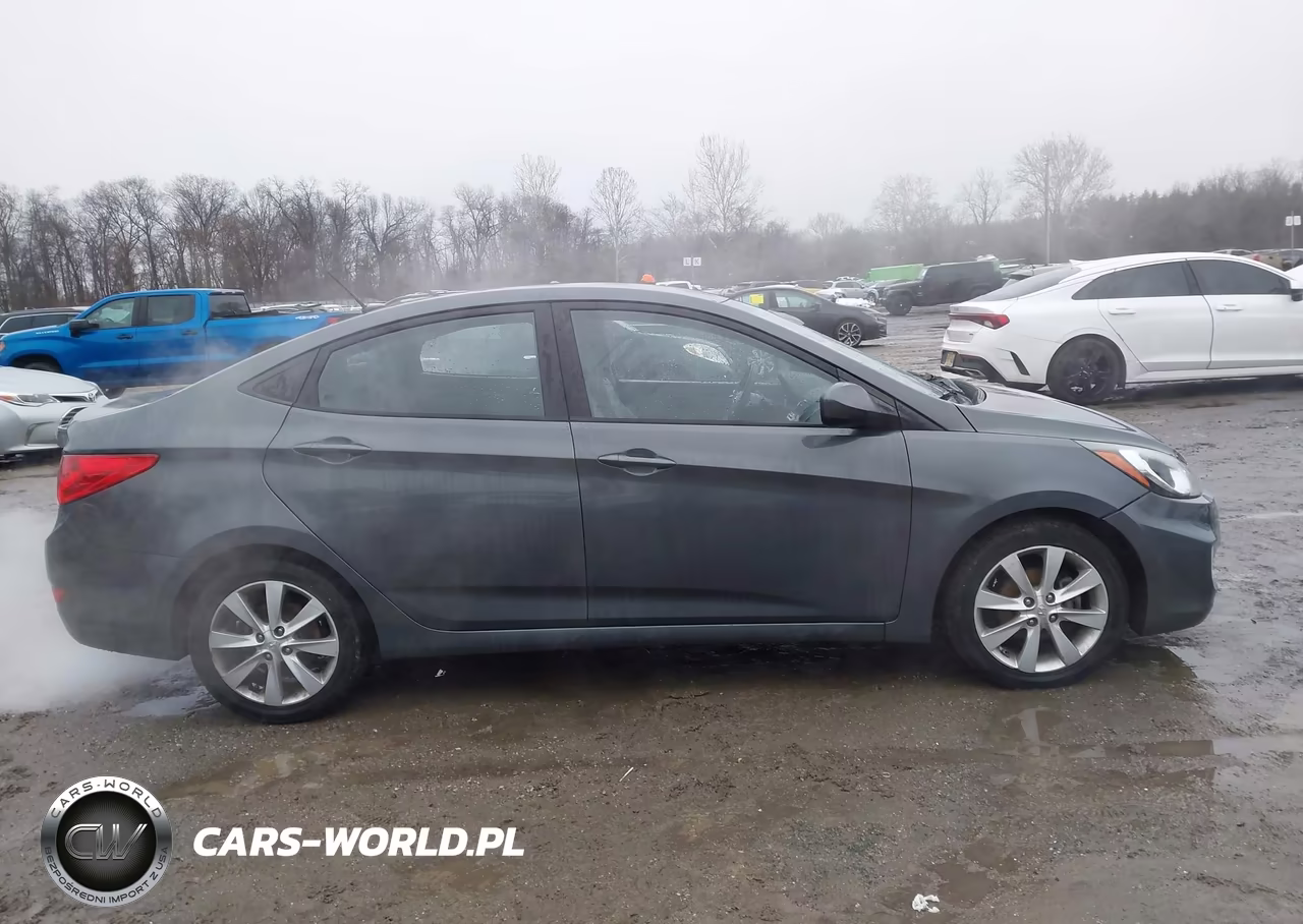 2012 Hyundai Accent Gls VIN:KMHCU4AE1CU239228 - 13