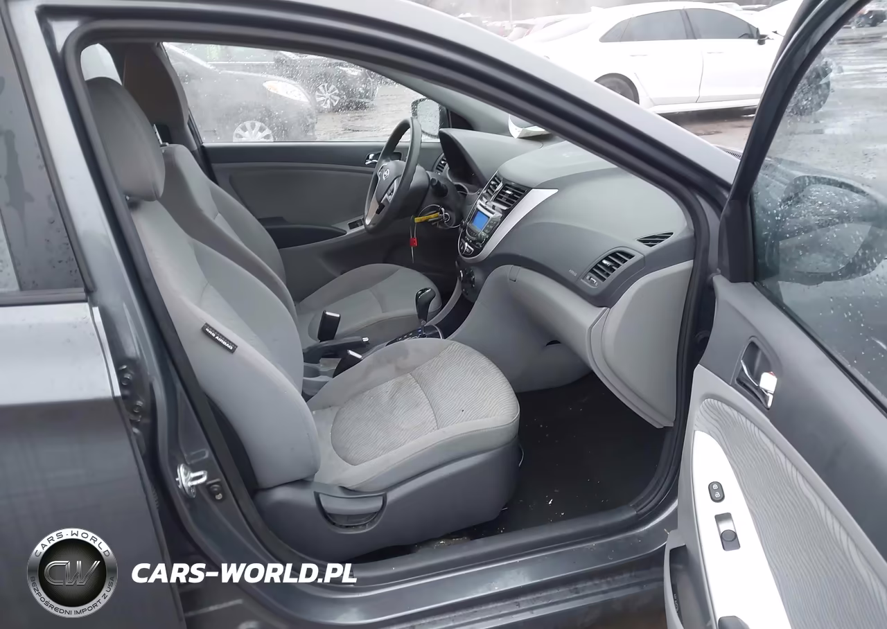 2012 Hyundai Accent Gls VIN:KMHCU4AE1CU239228 - 5