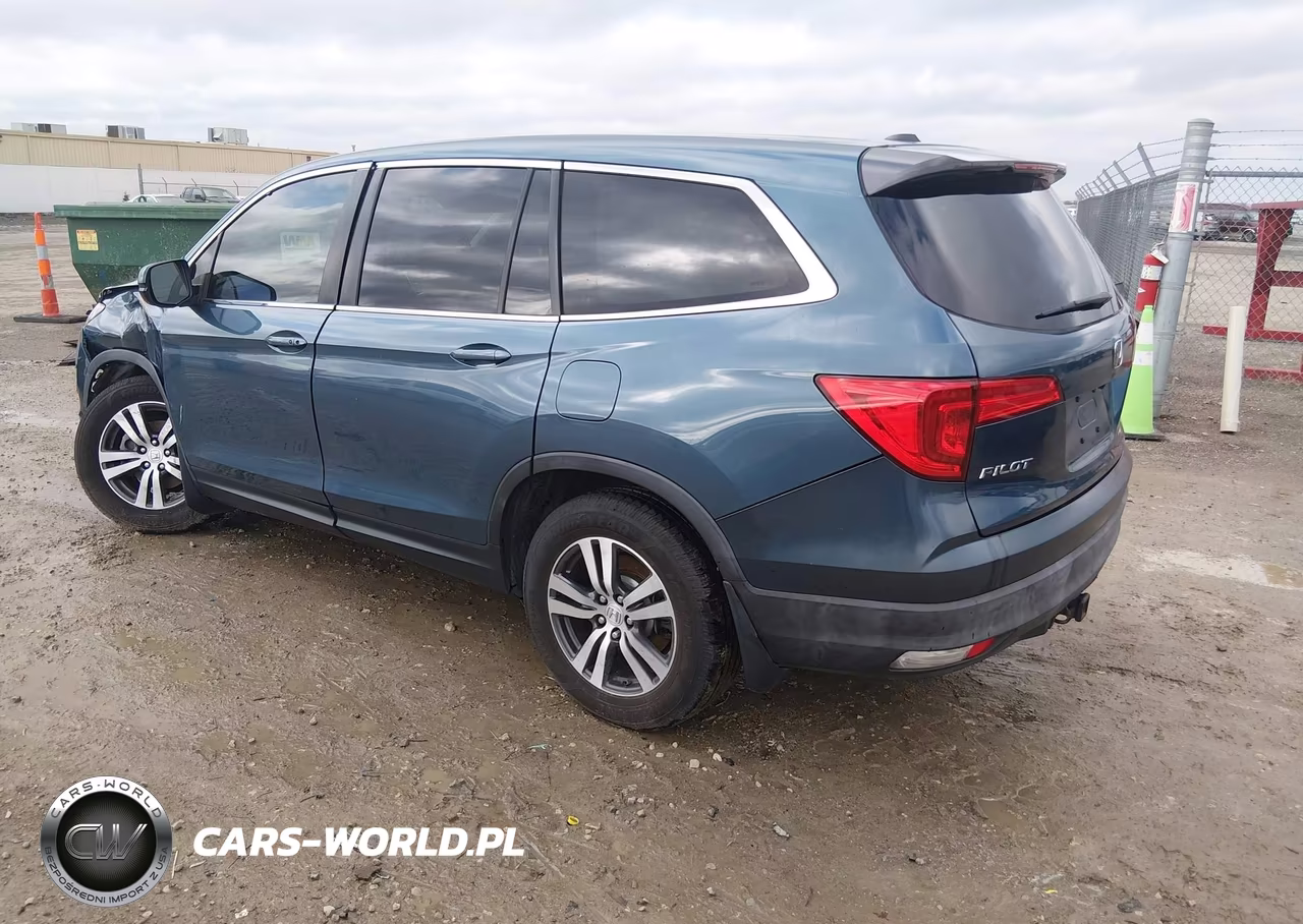 2018 Honda Pilot Ex-L VIN:5FNYF5H53JB018347 - 3