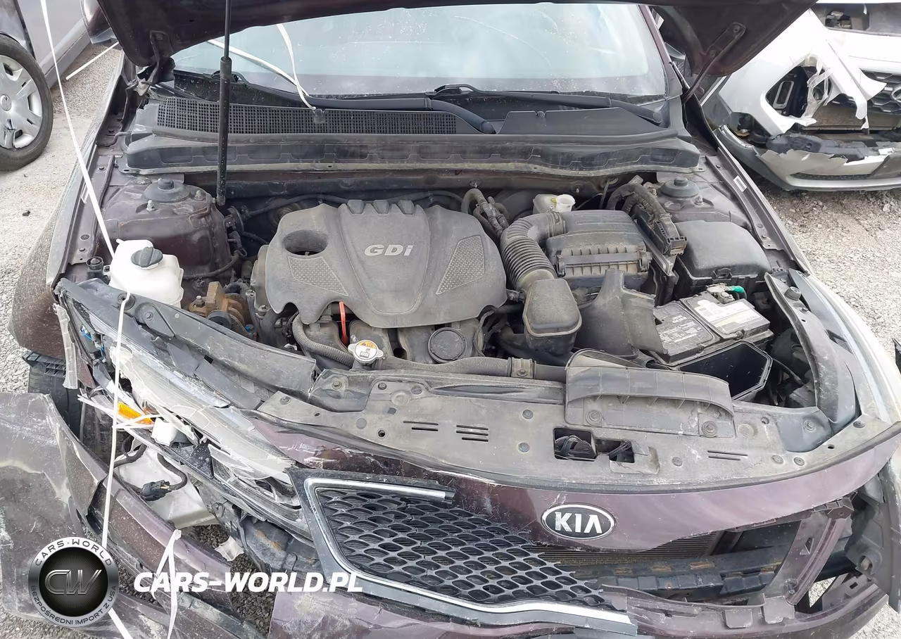2014 Kia Optima Lx VIN:5XXGM4A71EG349583 - 10