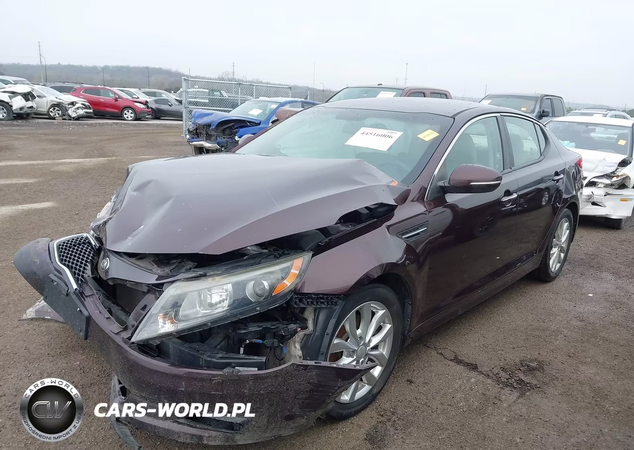 2014 Kia Optima Lx VIN:5XXGM4A71EG349583 - 2