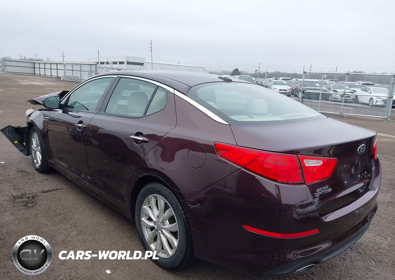 2014 Kia Optima Lx VIN:5XXGM4A71EG349583 - 3