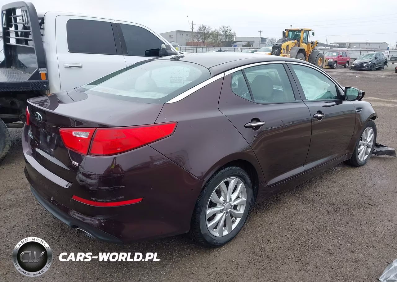 2014 Kia Optima Lx VIN:5XXGM4A71EG349583 - 4