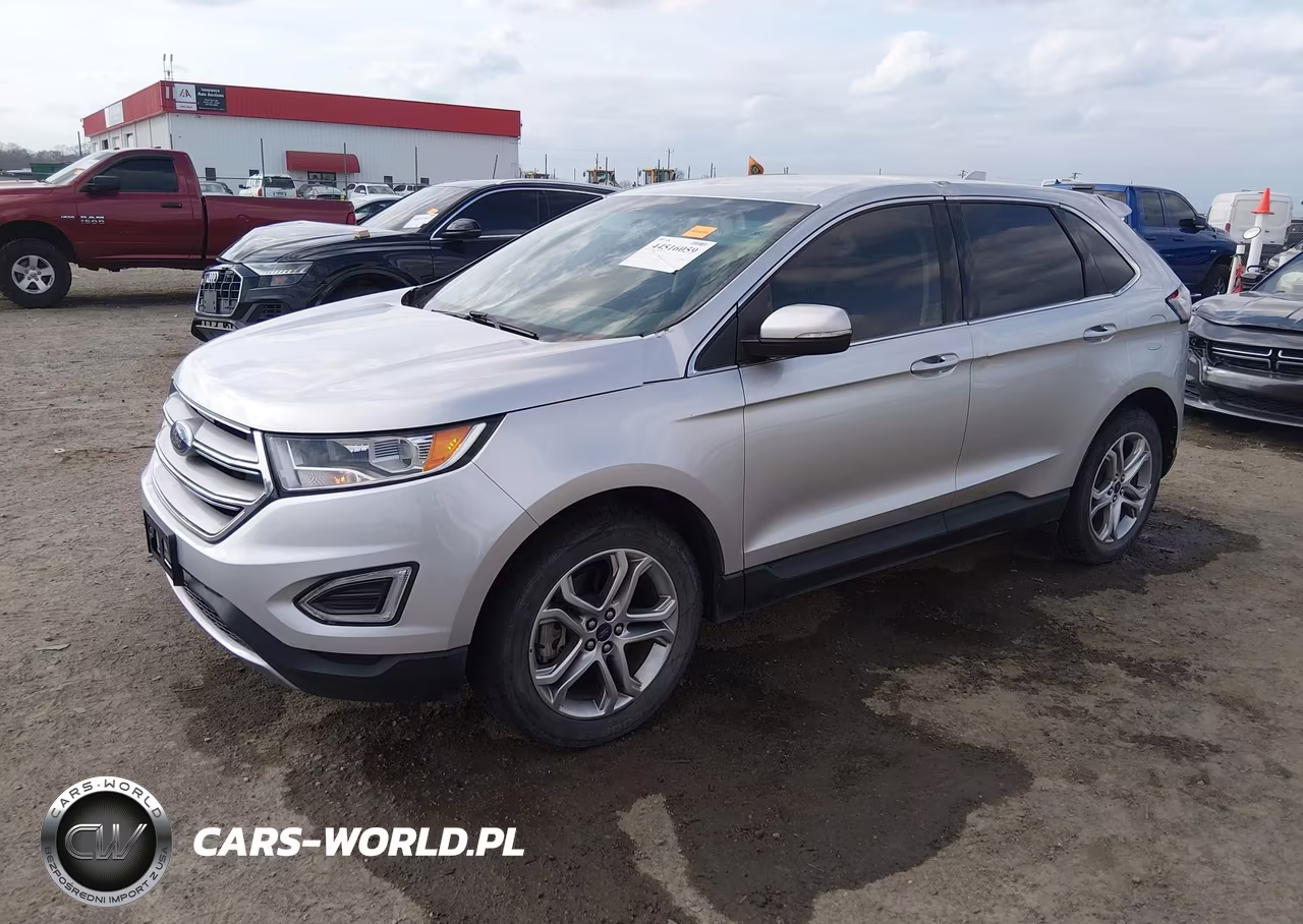 2016 Ford Edge Titanium VIN:2FMPK3K82GBB21792 - 2