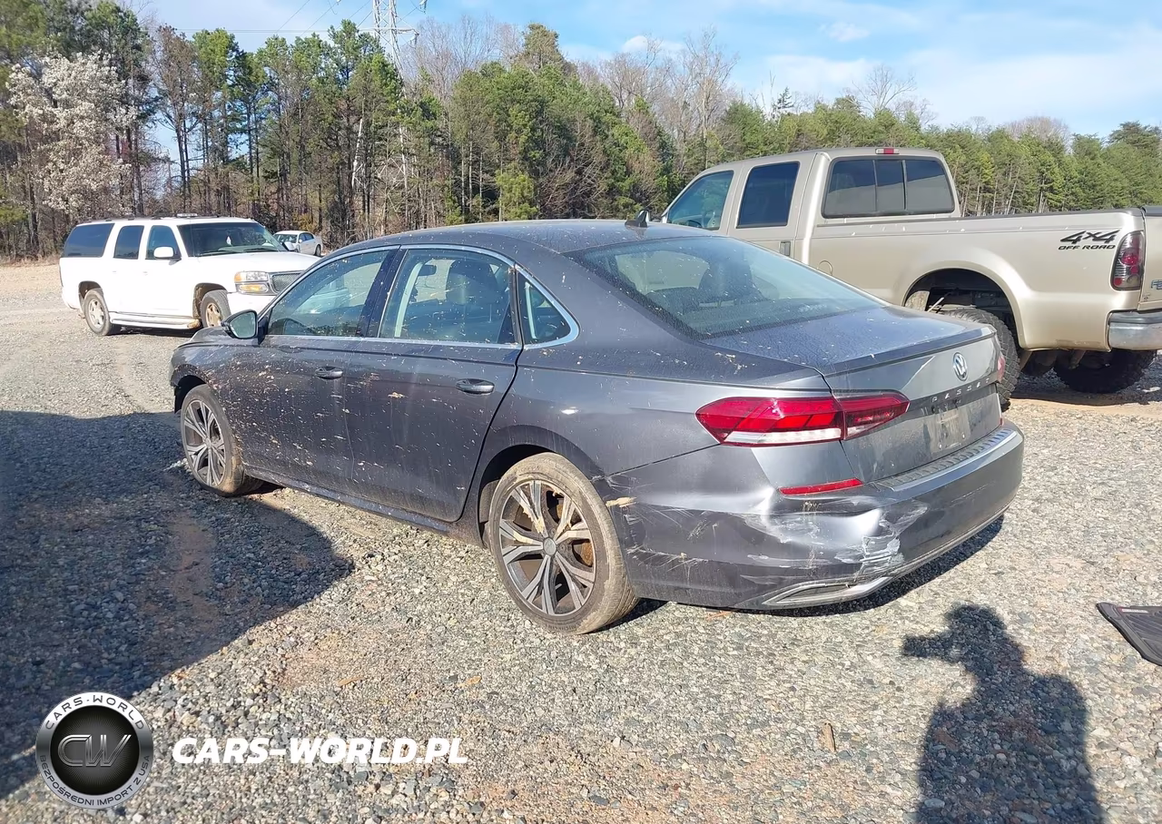 2022 Volkswagen Passat 2.0T Se VIN:1VWSA7A3XNC000632 - 3