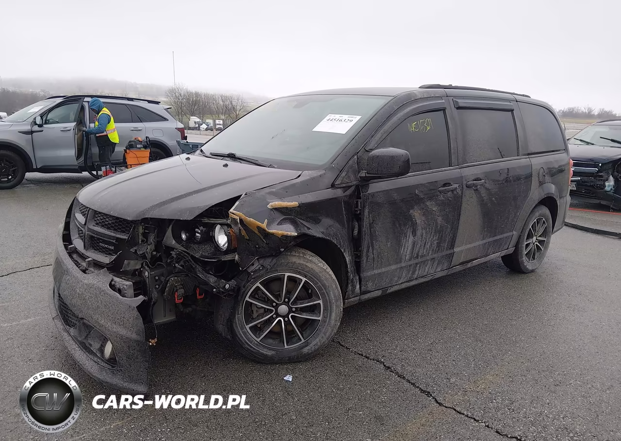 2018 Dodge Grand Caravan Gt VIN:2C4RDGEG5JR344845 - 2