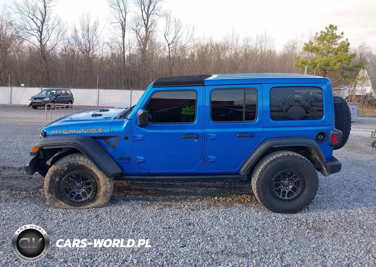 2022 Jeep Wrangler Unlimited High Tide 4X4 VIN:1C4HJXDGXNW244260 - 14