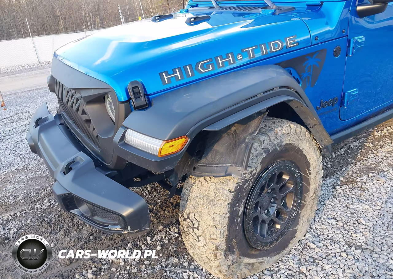 2022 Jeep Wrangler Unlimited High Tide 4X4 VIN:1C4HJXDGXNW244260 - 17