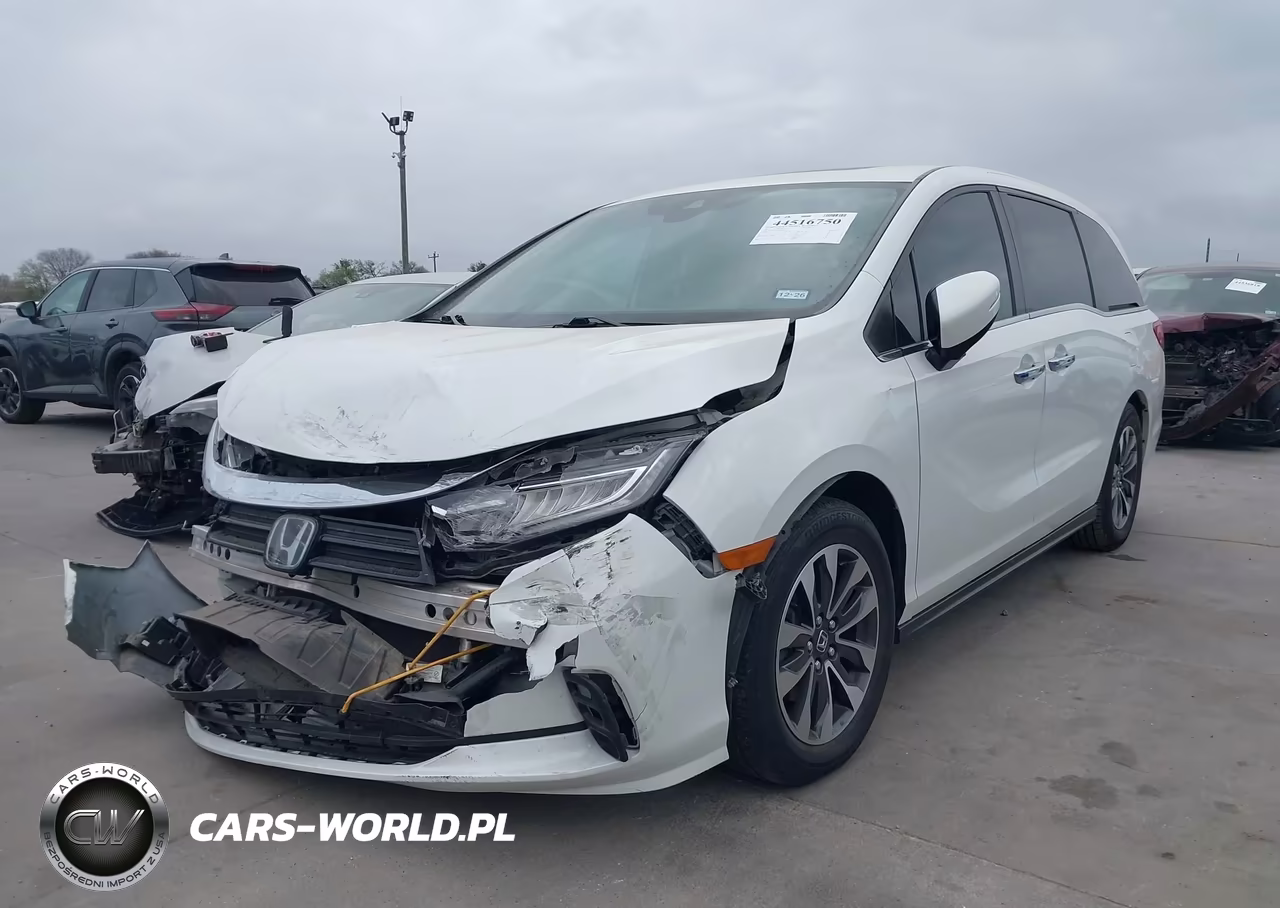 2022 Honda Odyssey Ex-L VIN:5FNRL6H74NB020876 - 2