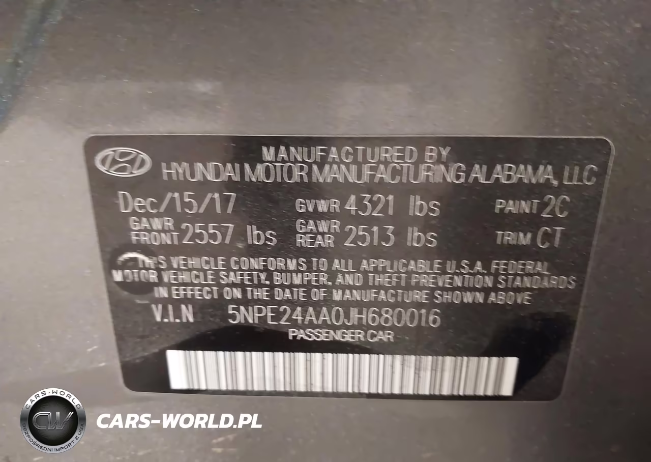 2018 Hyundai Sonata Eco VIN:5NPE24AA0JH680016 - 9