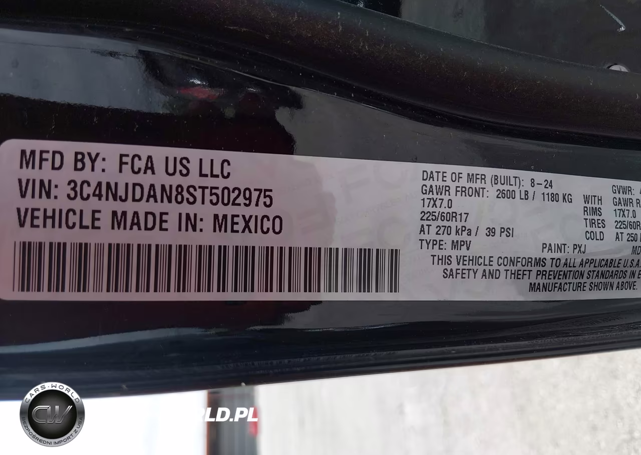 2025 Jeep Compass Sport 4X4 VIN:3C4NJDAN8ST502975 - 9