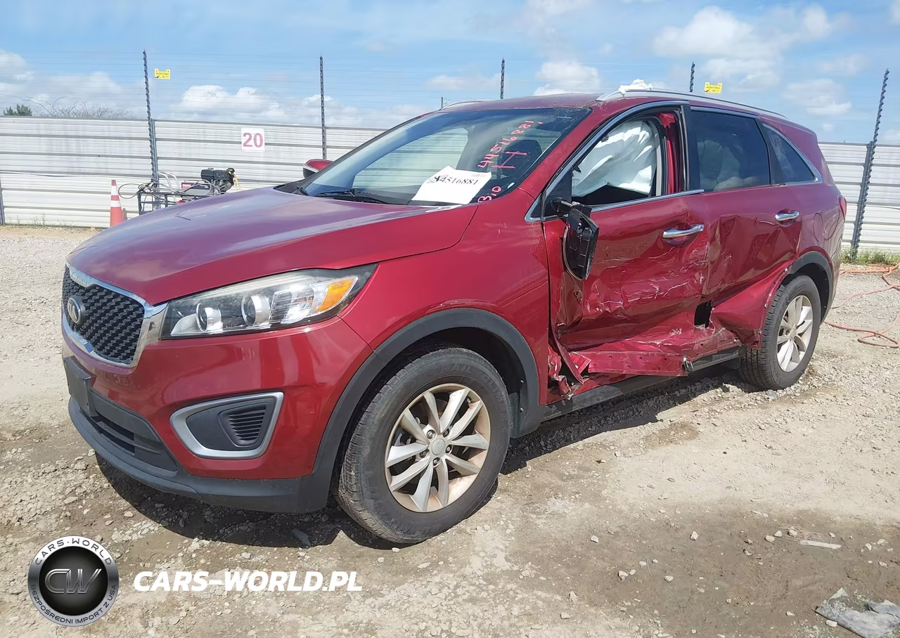 2017 Kia Sorento 2.4L Lx VIN:5XYPG4A36HG260774 - 2