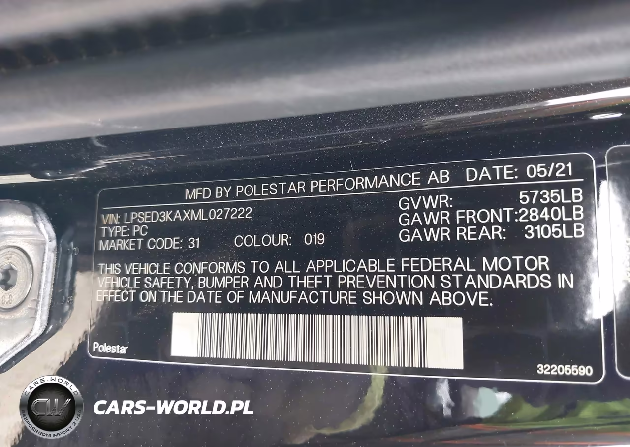 2021 Polestar 2 Launch Edition VIN:LPSED3KAXML027222 - 9