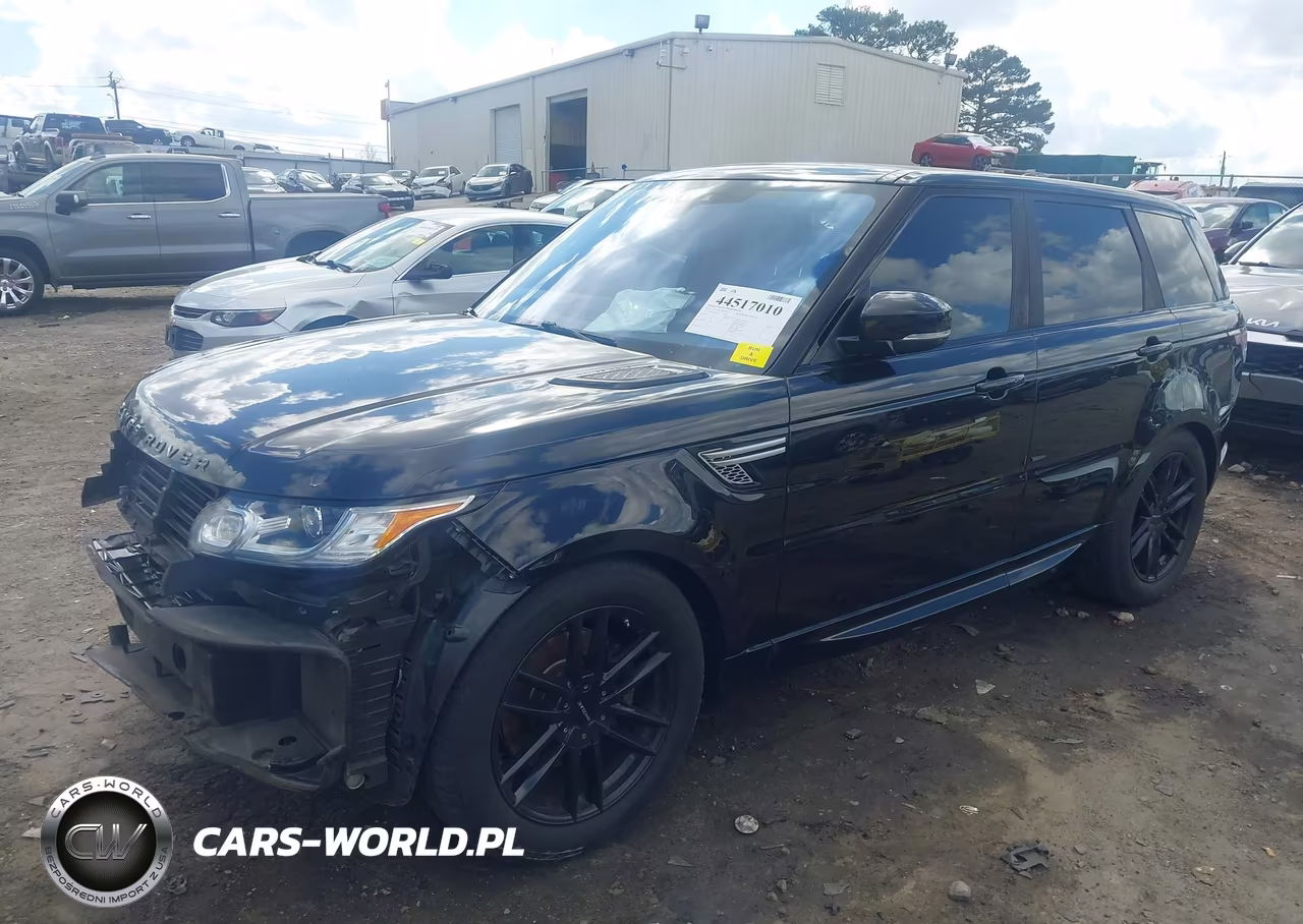 2017 Land Rover Range Rover Sport 3.0L V6 Supercharged Hse VIN:SALWR2FV7HA178369 - 2