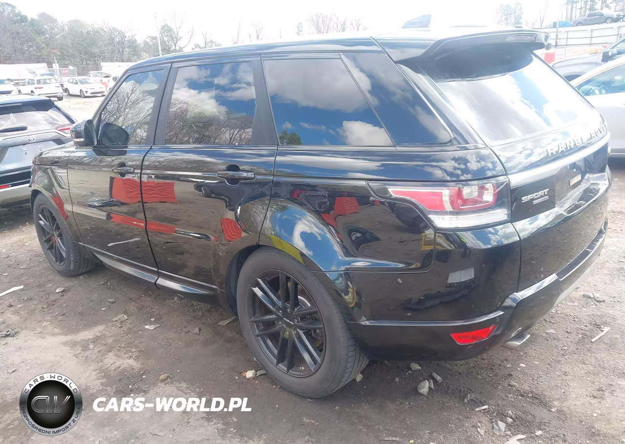 2017 Land Rover Range Rover Sport 3.0L V6 Supercharged Hse VIN:SALWR2FV7HA178369 - 3