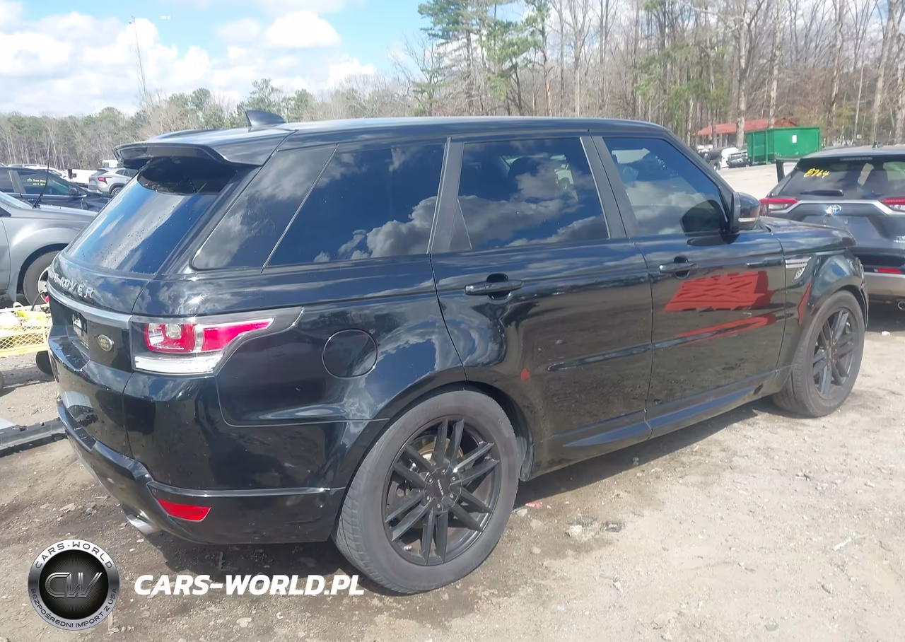 2017 Land Rover Range Rover Sport 3.0L V6 Supercharged Hse VIN:SALWR2FV7HA178369 - 4