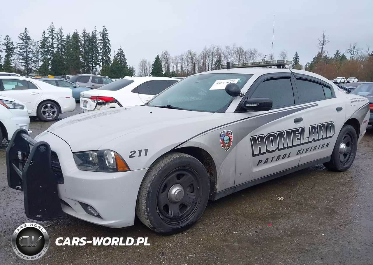 2014 Dodge Charger Police VIN:2C3CDXAG6EH362525 - 2