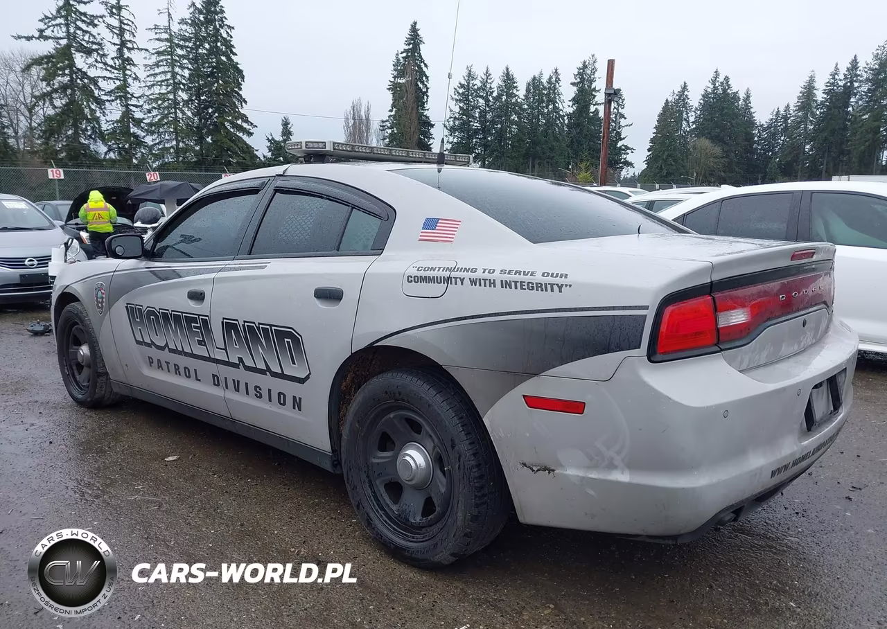 2014 Dodge Charger Police VIN:2C3CDXAG6EH362525 - 3