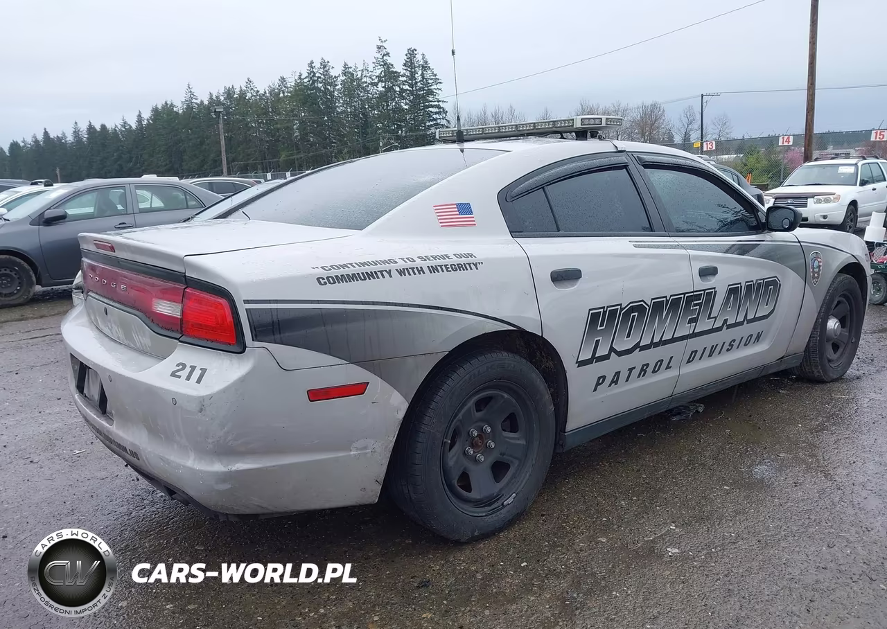 2014 Dodge Charger Police VIN:2C3CDXAG6EH362525 - 4
