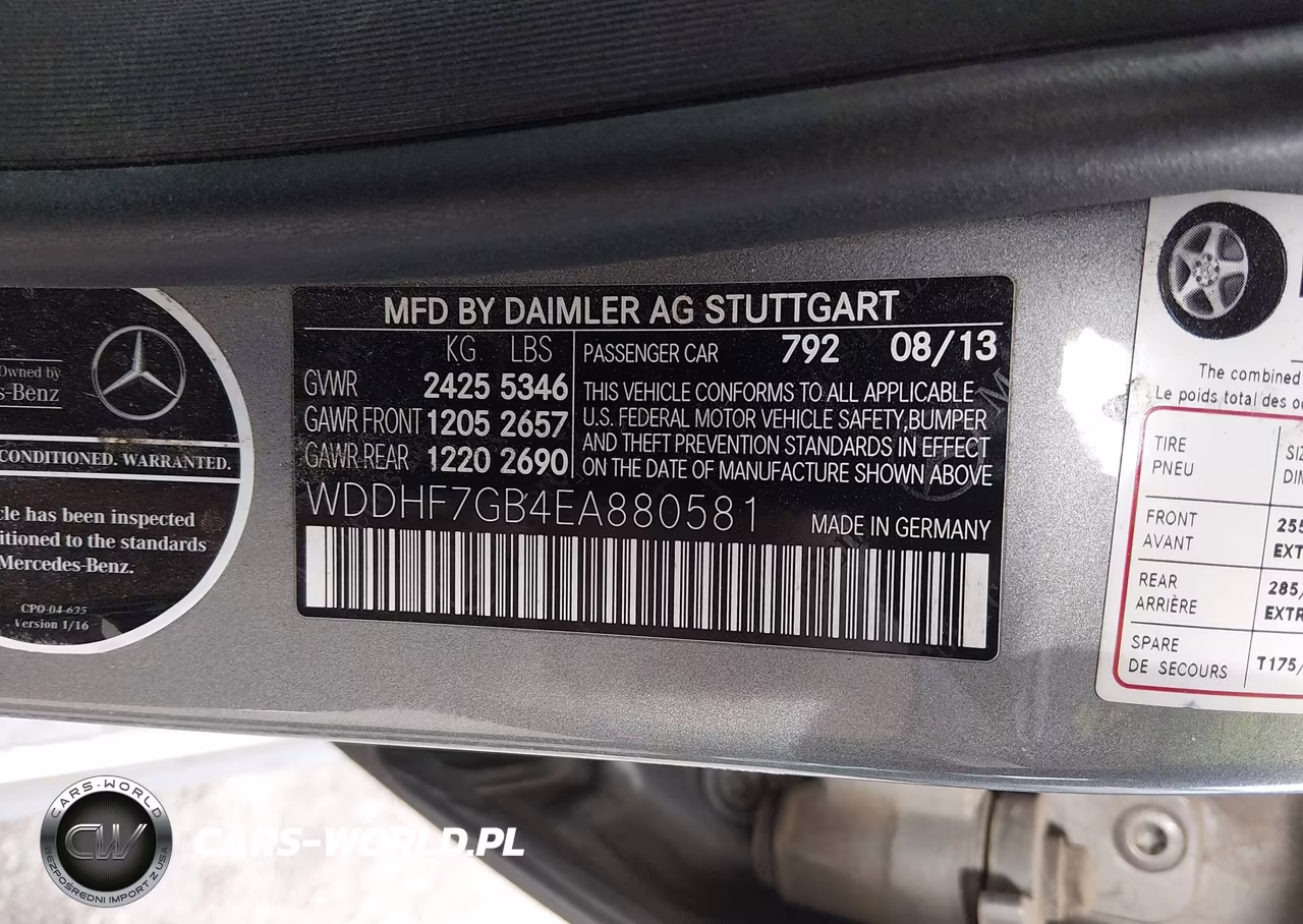 2014 Mercedes-Benz E 63 Amg S 4Matic VIN:WDDHF7GB4EA880581 - 9