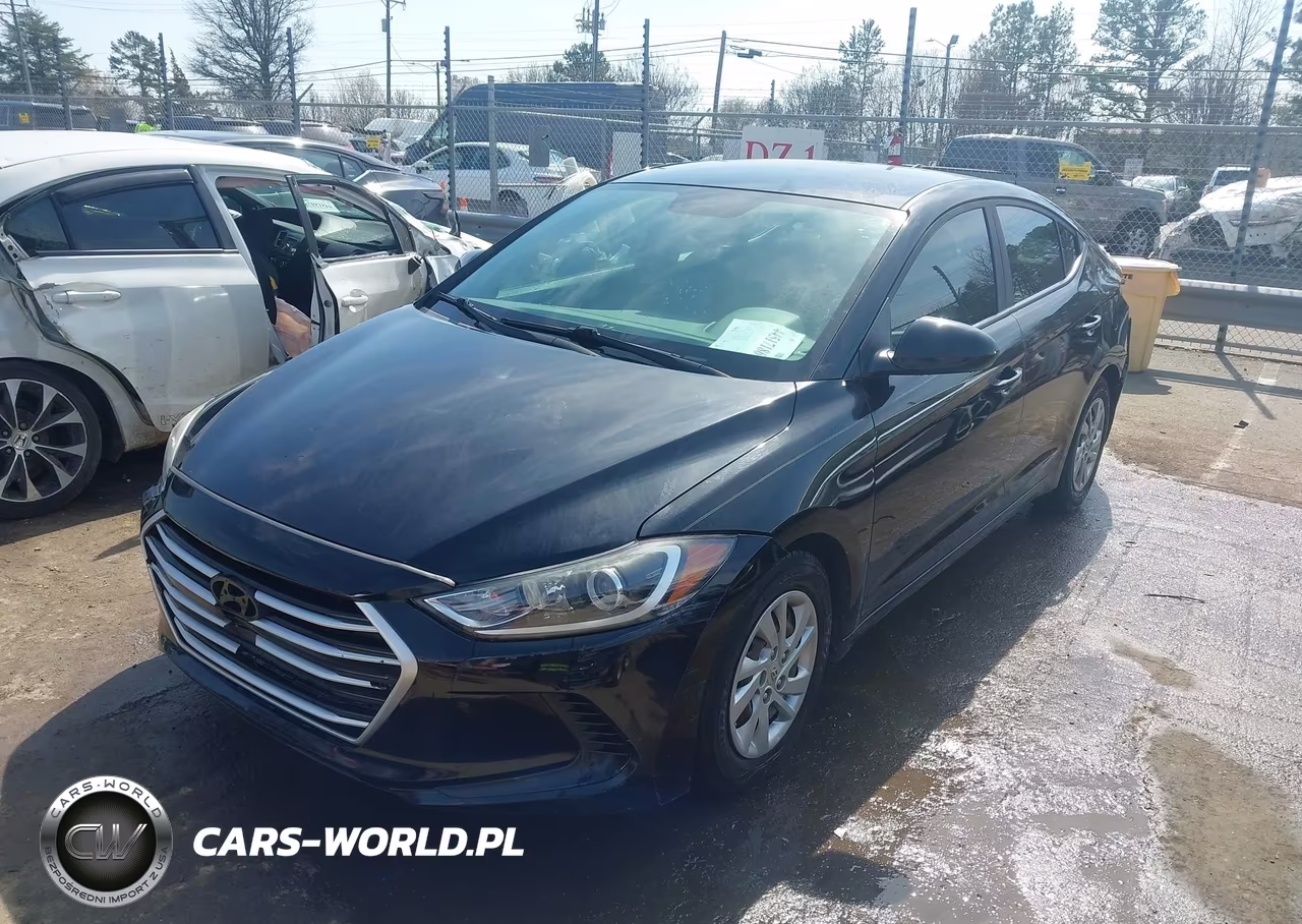 2017 Hyundai Elantra Se VIN:KMHD74LF0HU180097 - 2
