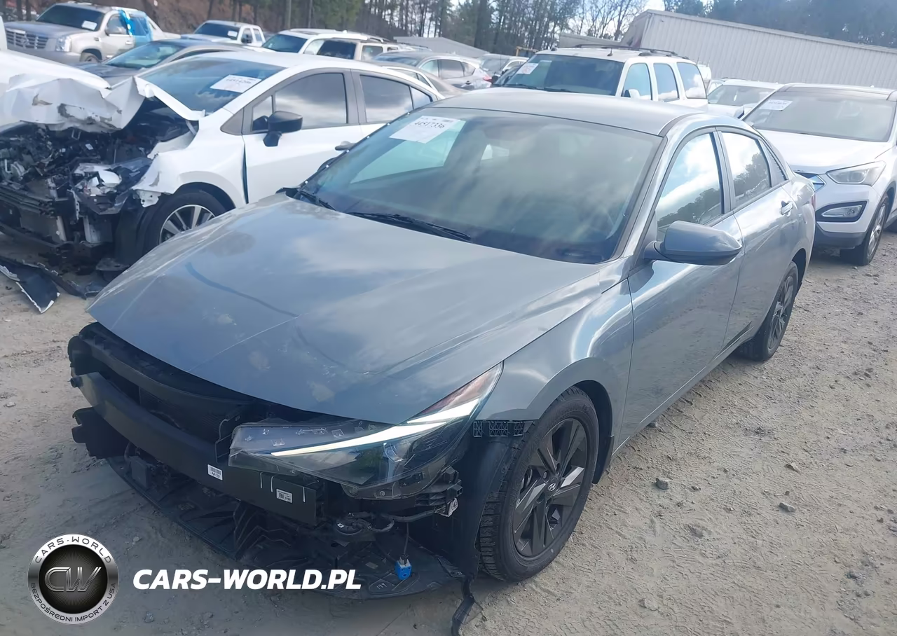 2022 Hyundai Elantra Sel VIN:KMHLS4AG9NU313716 - 2