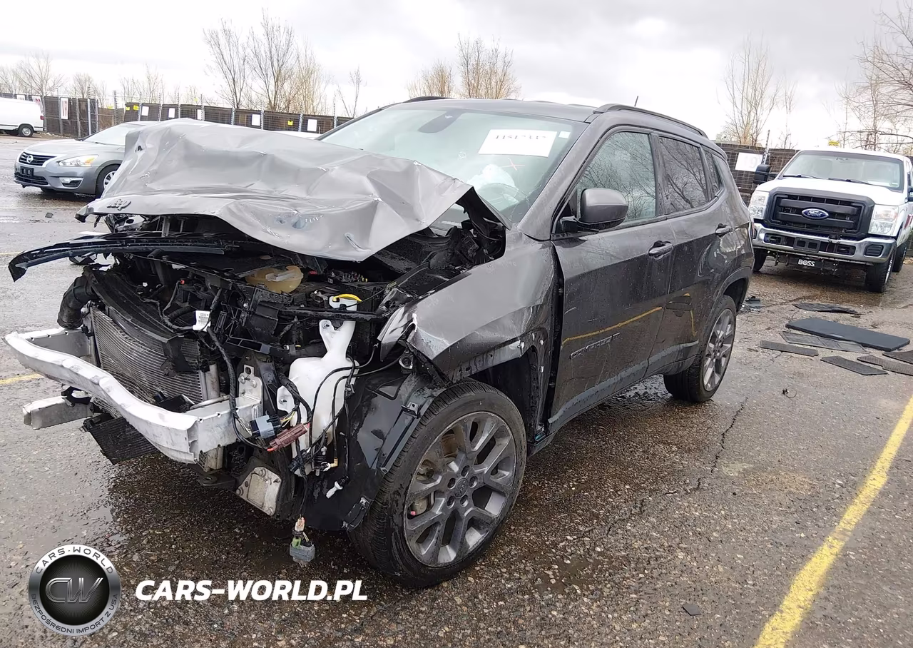 2021 Jeep Compass 80Th Anniversary 4X4 VIN:3C4NJDEB1MT580307 - 2