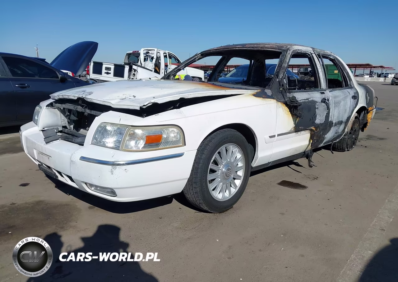 2008 Mercury Grand Marquis Ls VIN:2MEFM75V98X661212 - 2