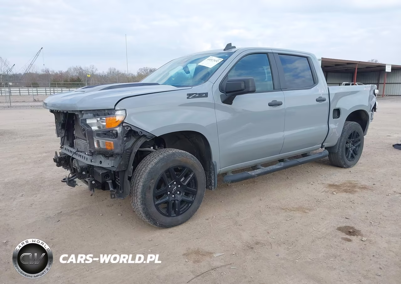 2024 Chevrolet Silverado 1500 4Wd Short Bed Custom Trail Boss VIN:3GCPDCEK8RG141552 - 2