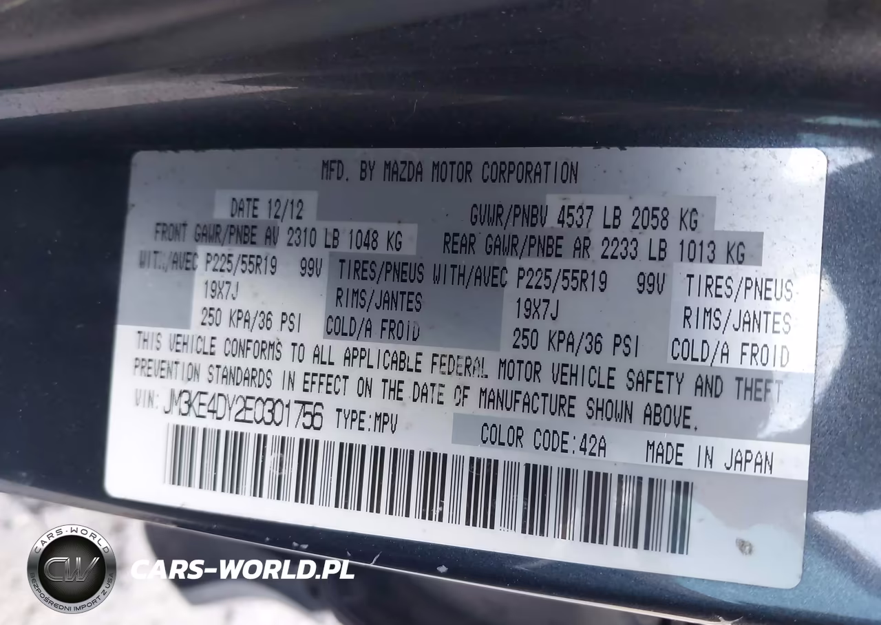 2014 Mazda Cx-5 Grand Touring VIN:JM3KE4DY2E0301756 - 9