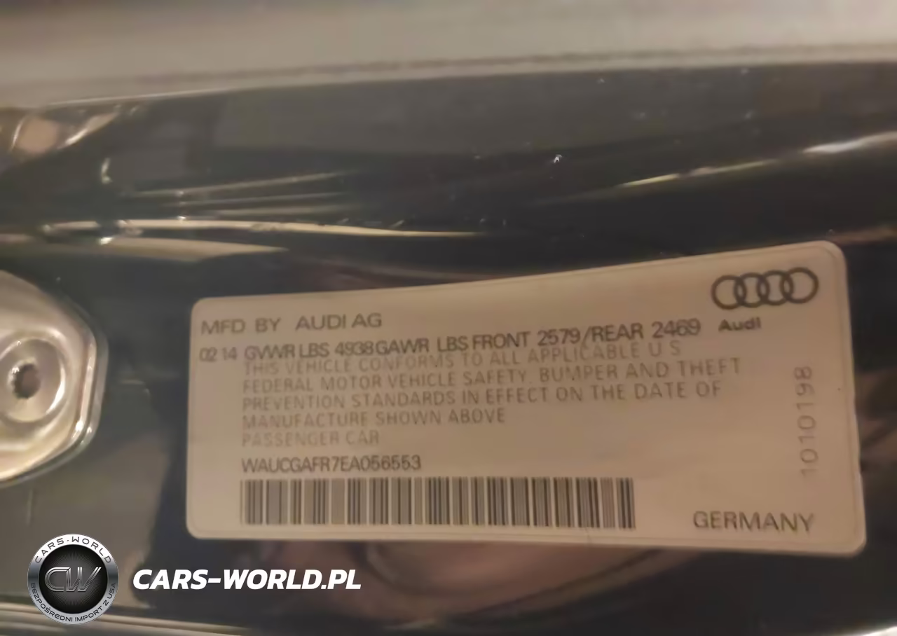 2014 Audi S5 3.0T Premium Plus VIN:WAUCGAFR7EA056553 - 9