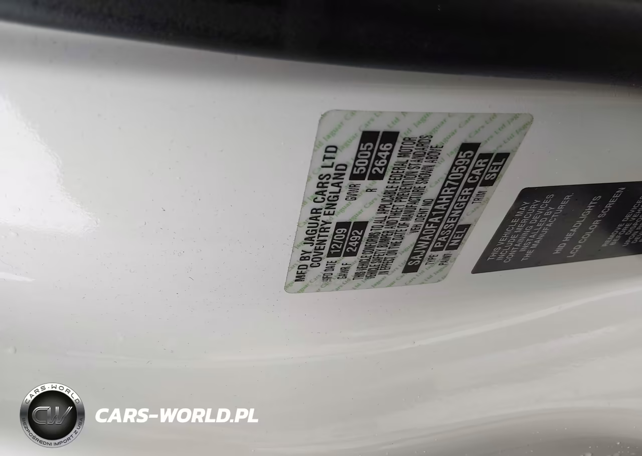2010 Jaguar Xf VIN:SAJWA0FA1AHR70595 - 9