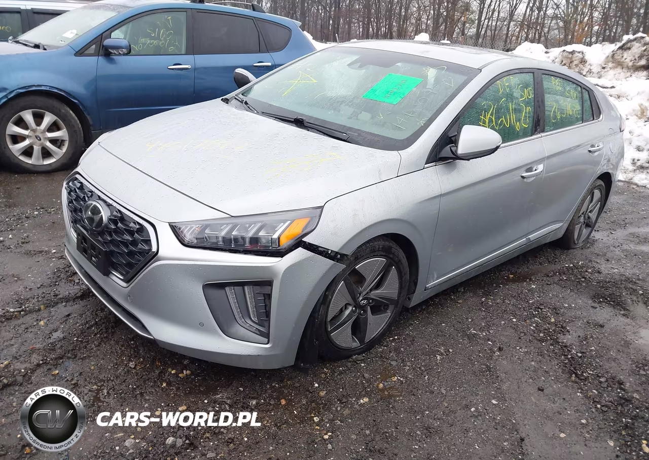 2021 Hyundai Ioniq Hybrid Limited VIN:KMHC05LC1MU251619 - 2