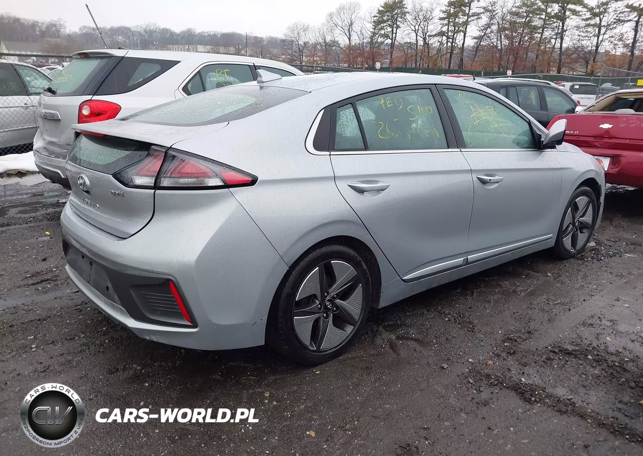 2021 Hyundai Ioniq Hybrid Limited VIN:KMHC05LC1MU251619 - 4
