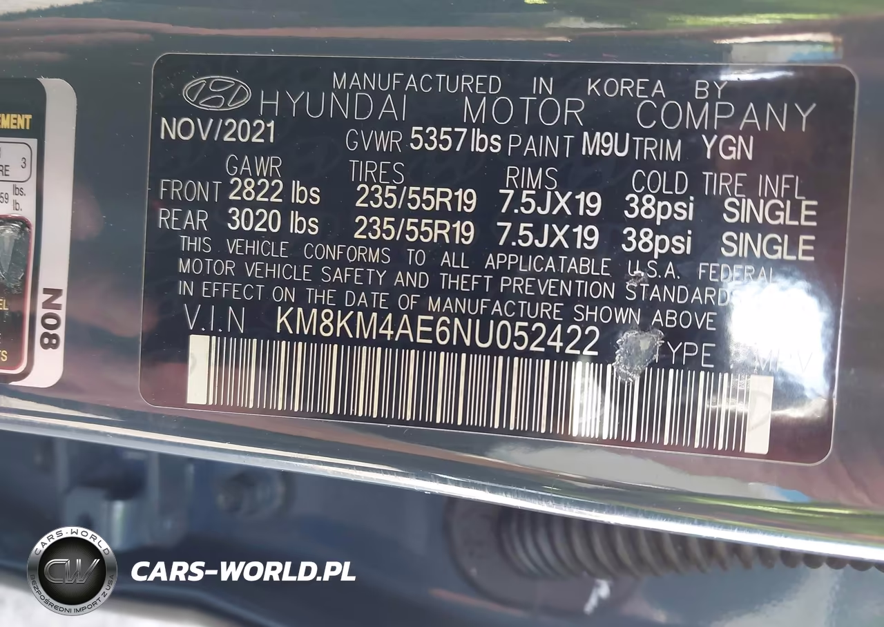 2022 Hyundai Ioniq 5 Se VIN:KM8KM4AE6NU052422 - 9