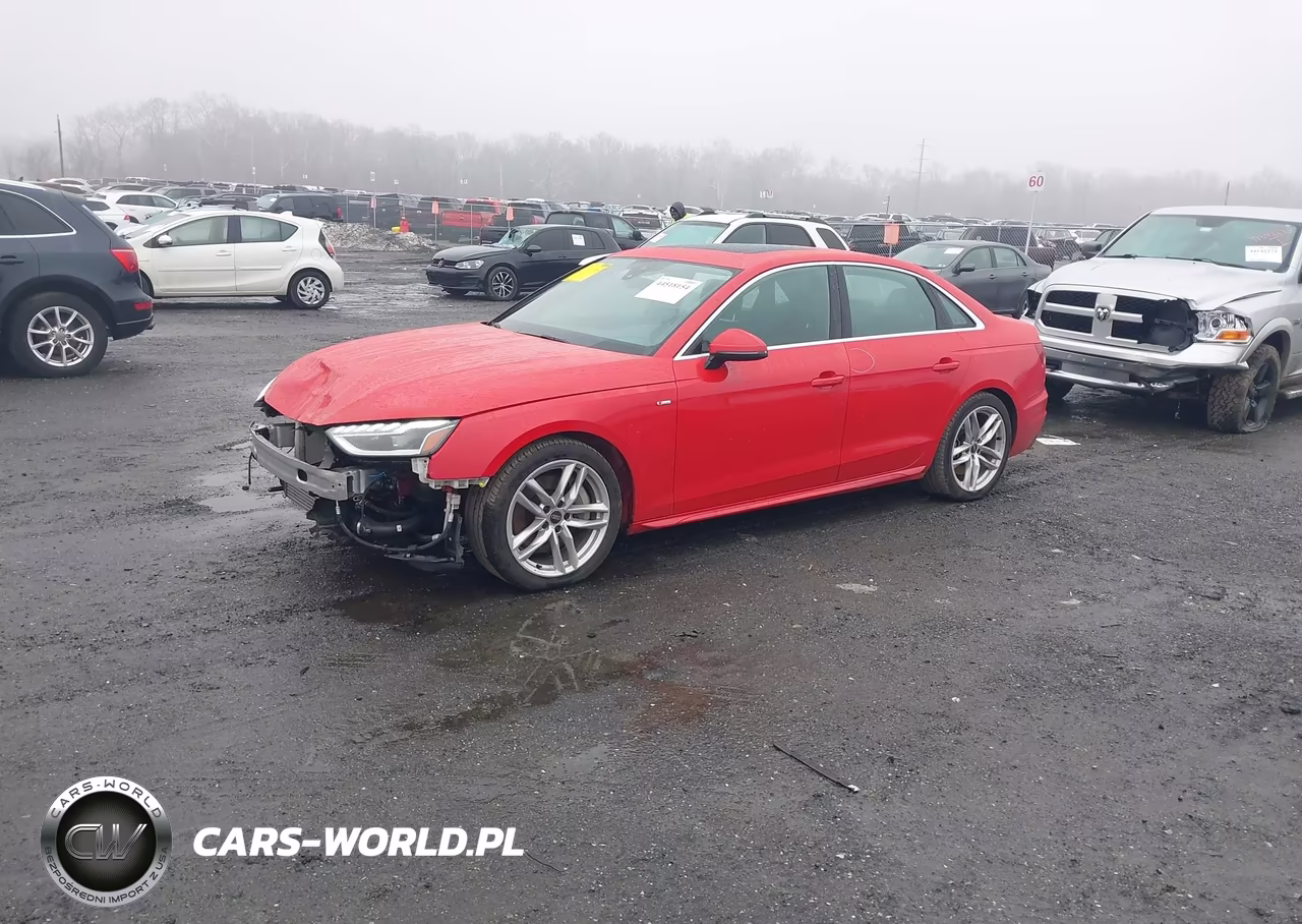 2024 Audi A4 Premium Plus 45 Tfsi S Line Quattro S Tronic VIN:WAUEAAF49RN006671 - 2