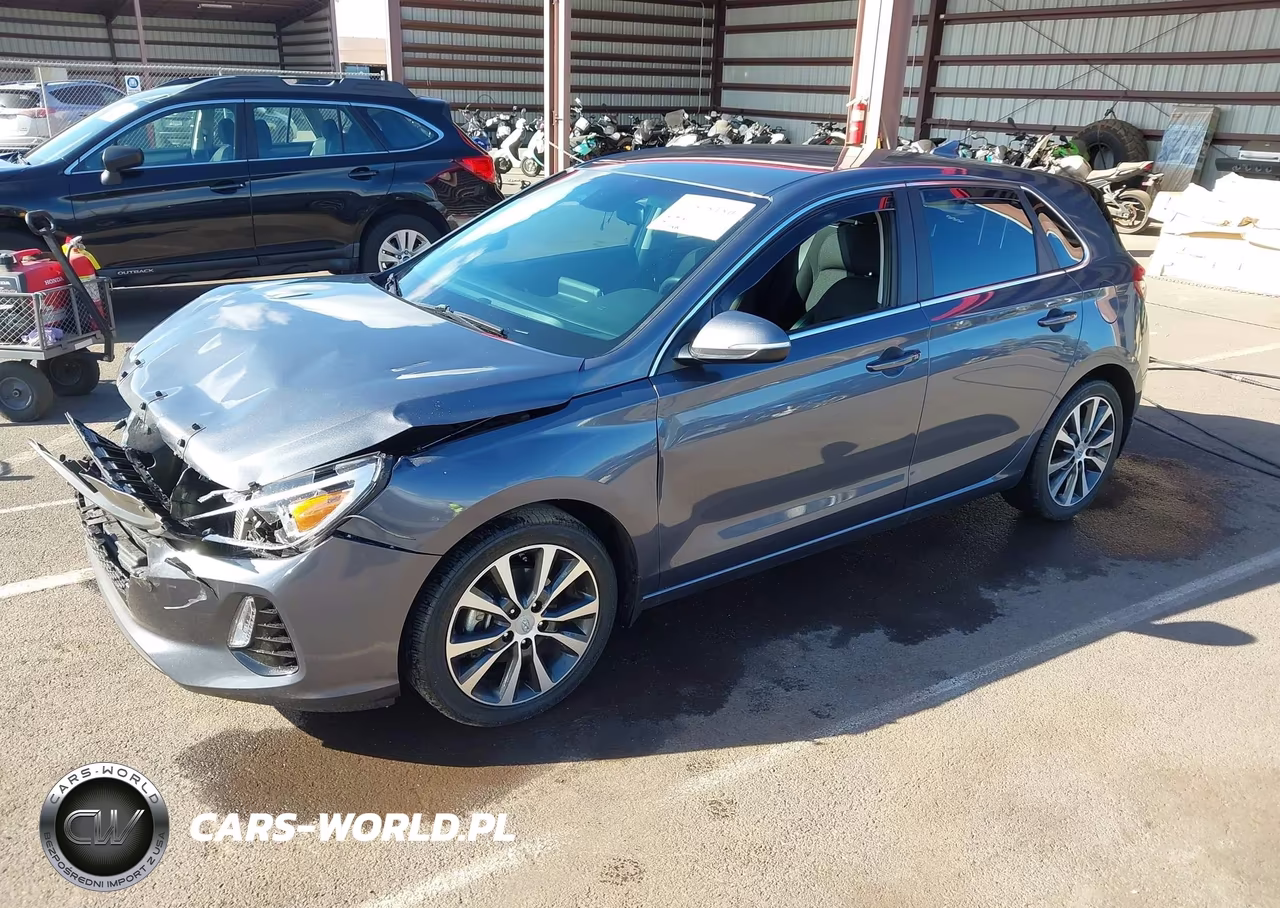 2018 Hyundai Elantra Gt VIN:KMHH35LE4JU036259 - 2