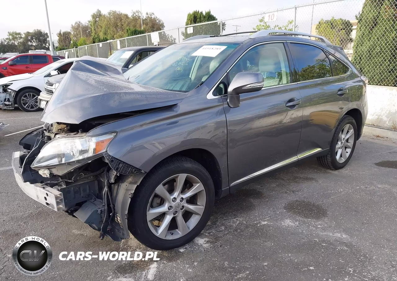 2012 Lexus Rx 350 VIN:2T2BK1BA3CC123960 - 2
