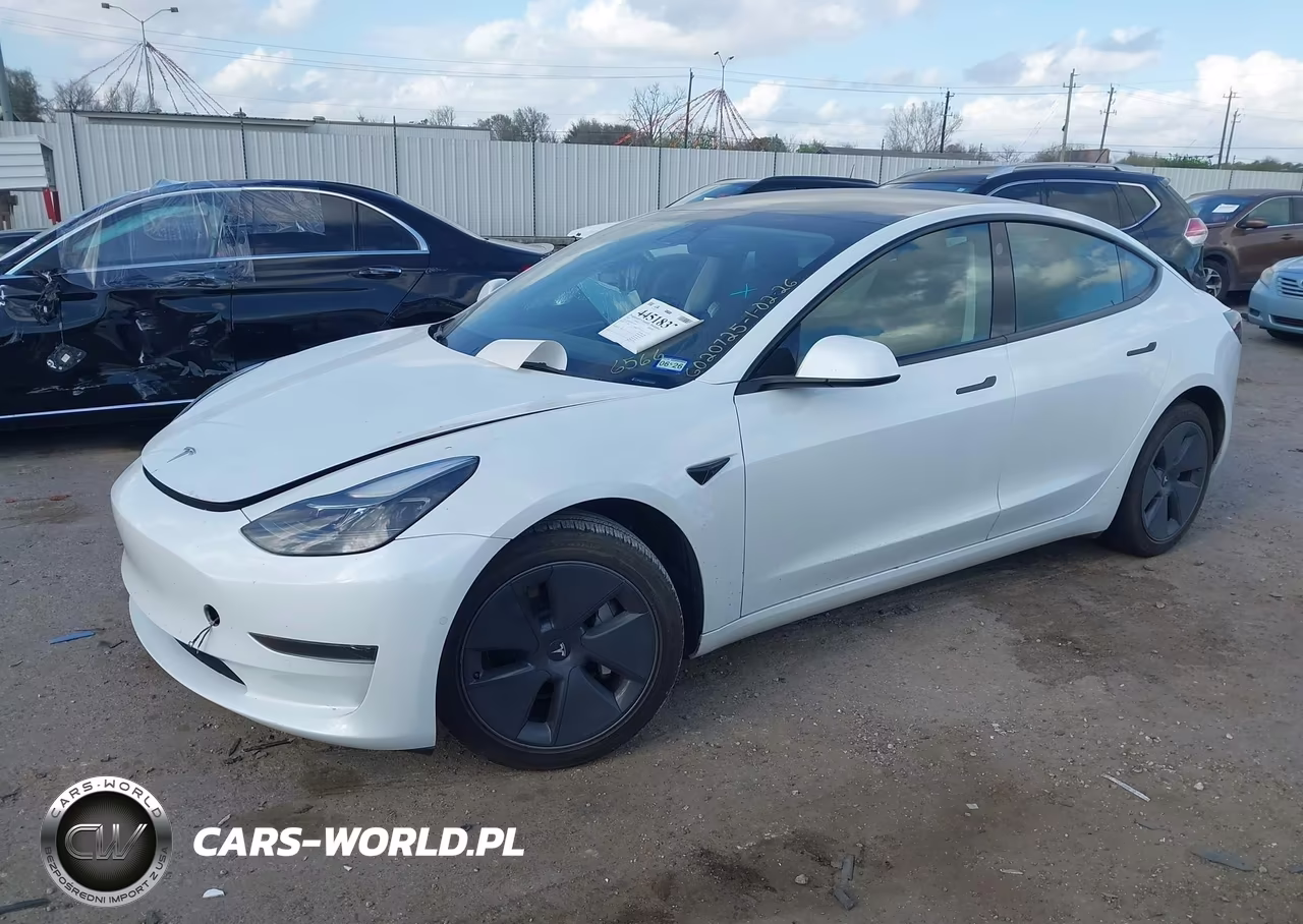 2022 Tesla Model 3 Rear-Wheel Drive VIN:5YJ3E1EA0NF376566 - 2