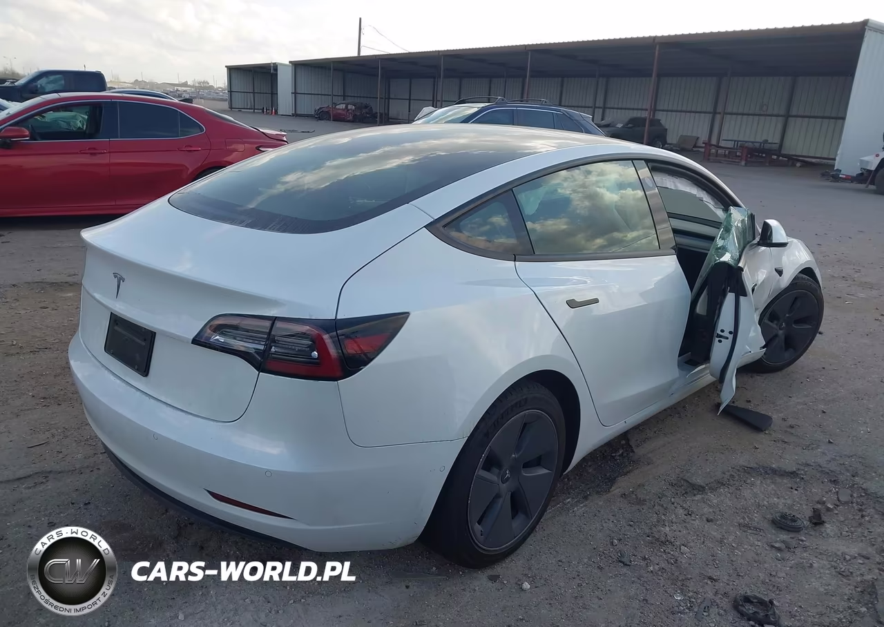 2022 Tesla Model 3 Rear-Wheel Drive VIN:5YJ3E1EA0NF376566 - 4