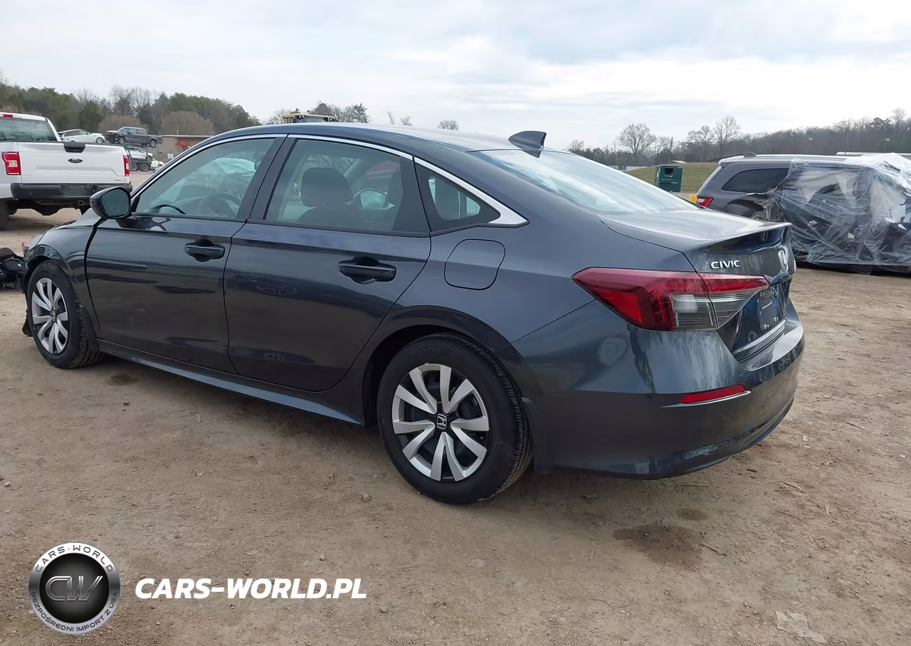2025 Honda Civic Lx VIN:2HGFE2F2XSH539015 - 3