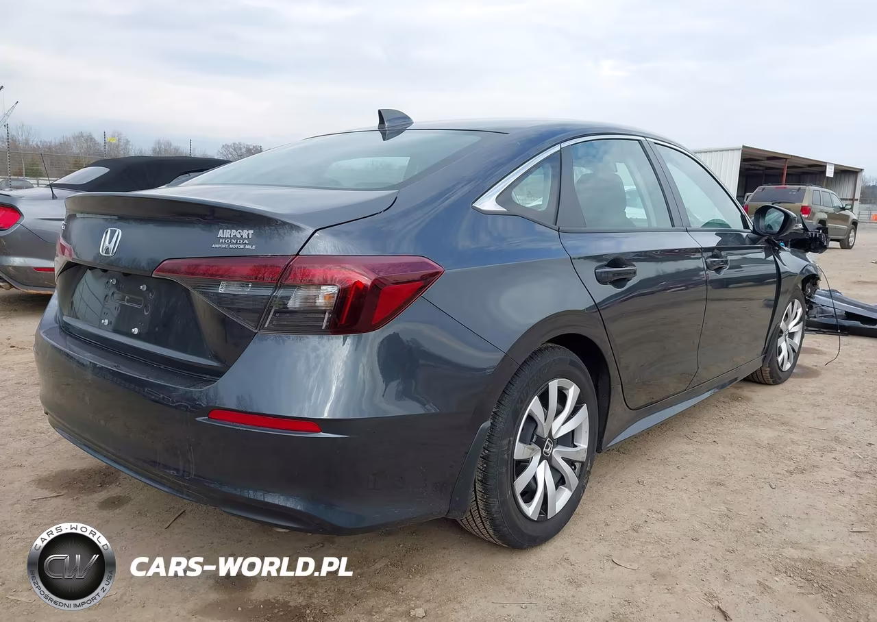 2025 Honda Civic Lx VIN:2HGFE2F2XSH539015 - 4