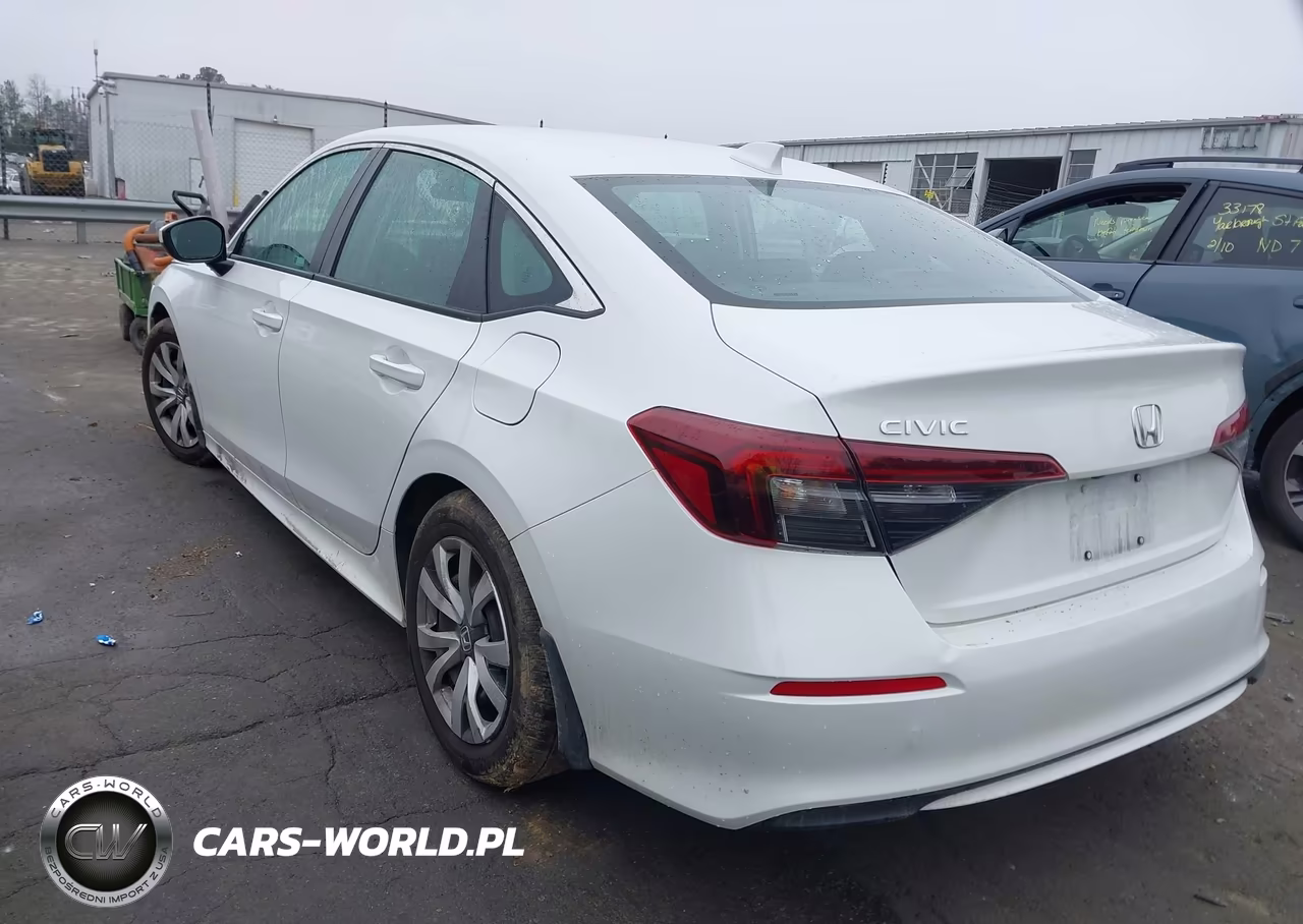2026 Honda Civic Lx VIN:2HGFE2F25TH514332 - 3