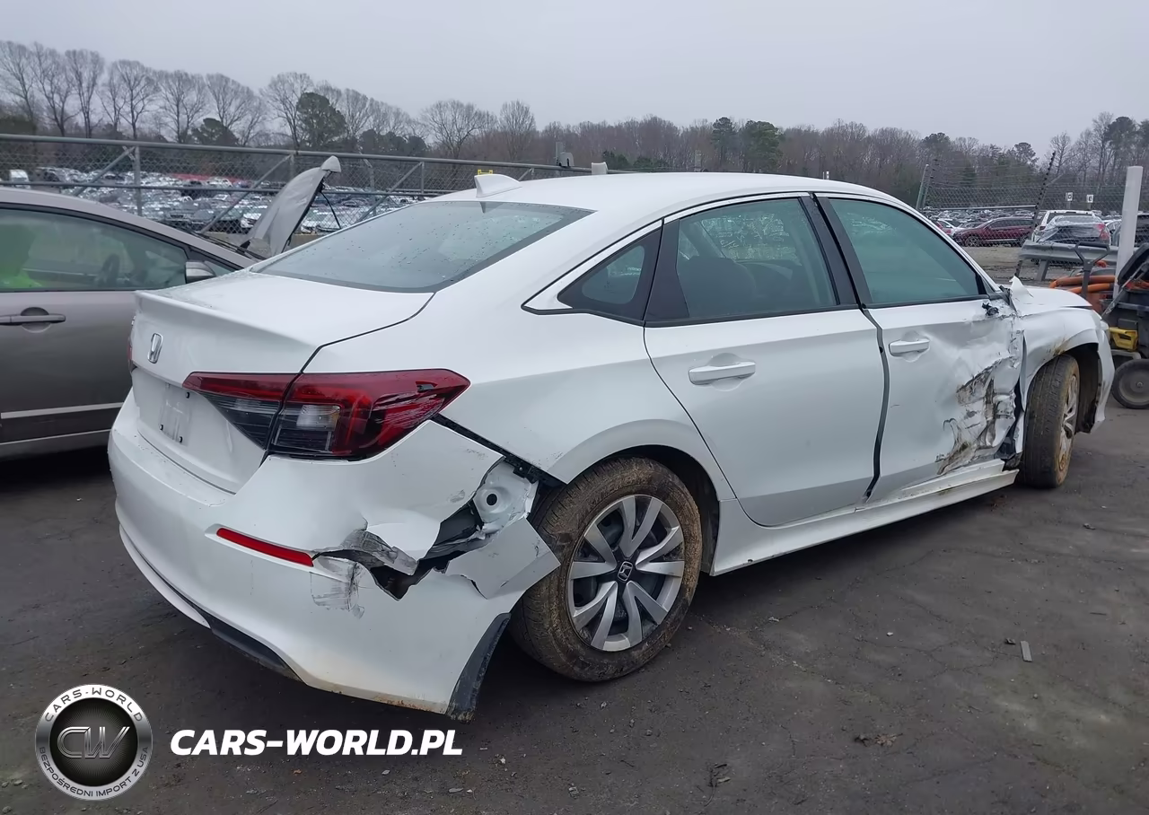 2026 Honda Civic Lx VIN:2HGFE2F25TH514332 - 6