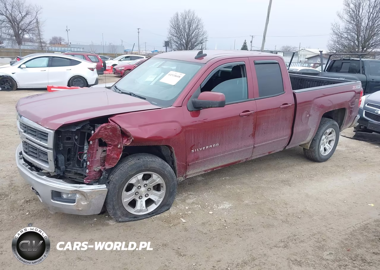 2015 Chevrolet Silverado 1500 2Lt VIN:1GCVKREC7FZ243512 - 2