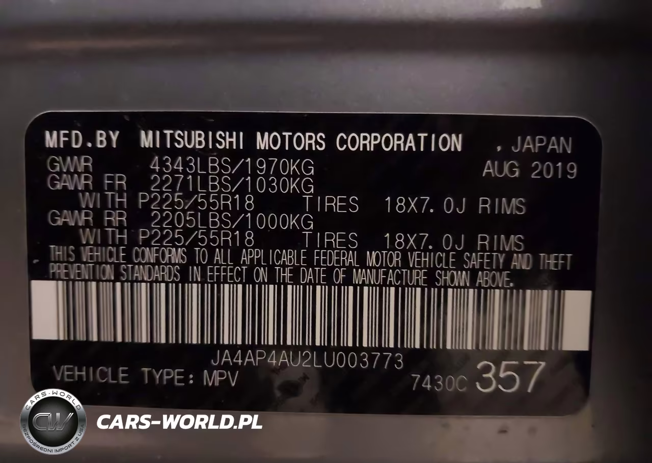 2020 Mitsubishi Outlander Sport 2.0 Se VIN:JA4AP4AU2LU003773 - 9